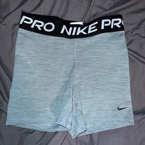 Nike Pro Dri-FIT Black and Gray Shorts
